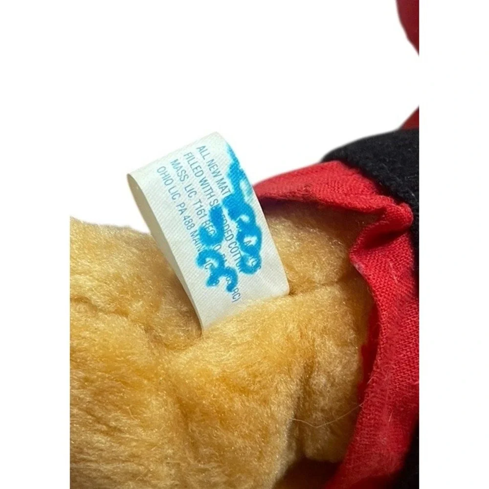 Vintage 1990 Nanco Toys Taekwondo Plush Teddy Bear Martial Arts Karate Belts 90s